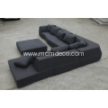 BEB Italian grand bend-sofa in fabric